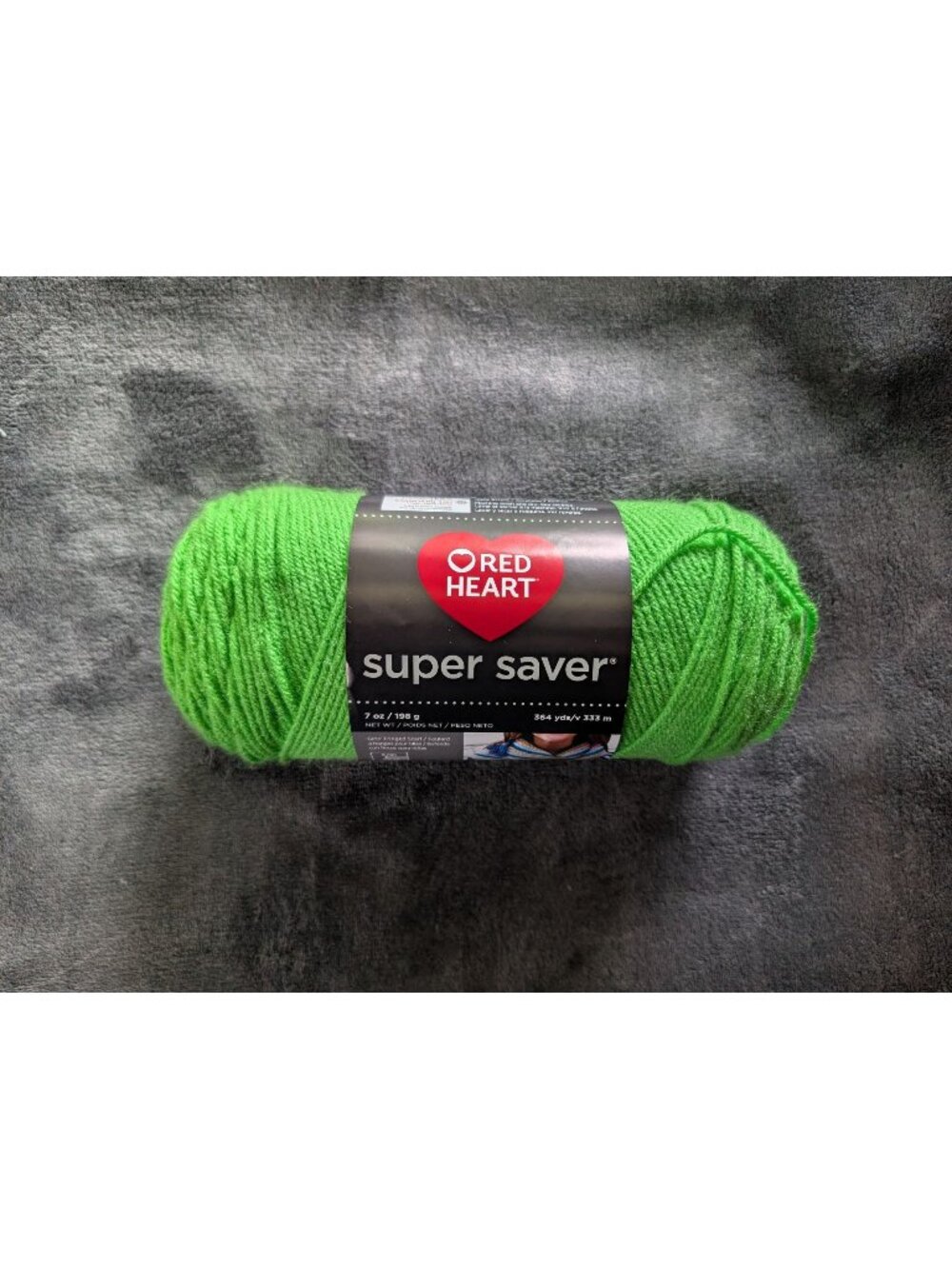Yarnspirations Red Heart Super Saver Worsted Acrylic Yarn - Spring Green